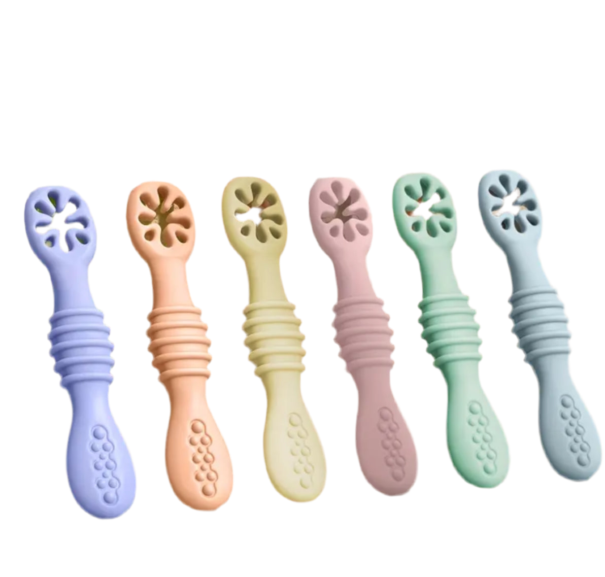 6 Piece Set Of Silicone Utensils
