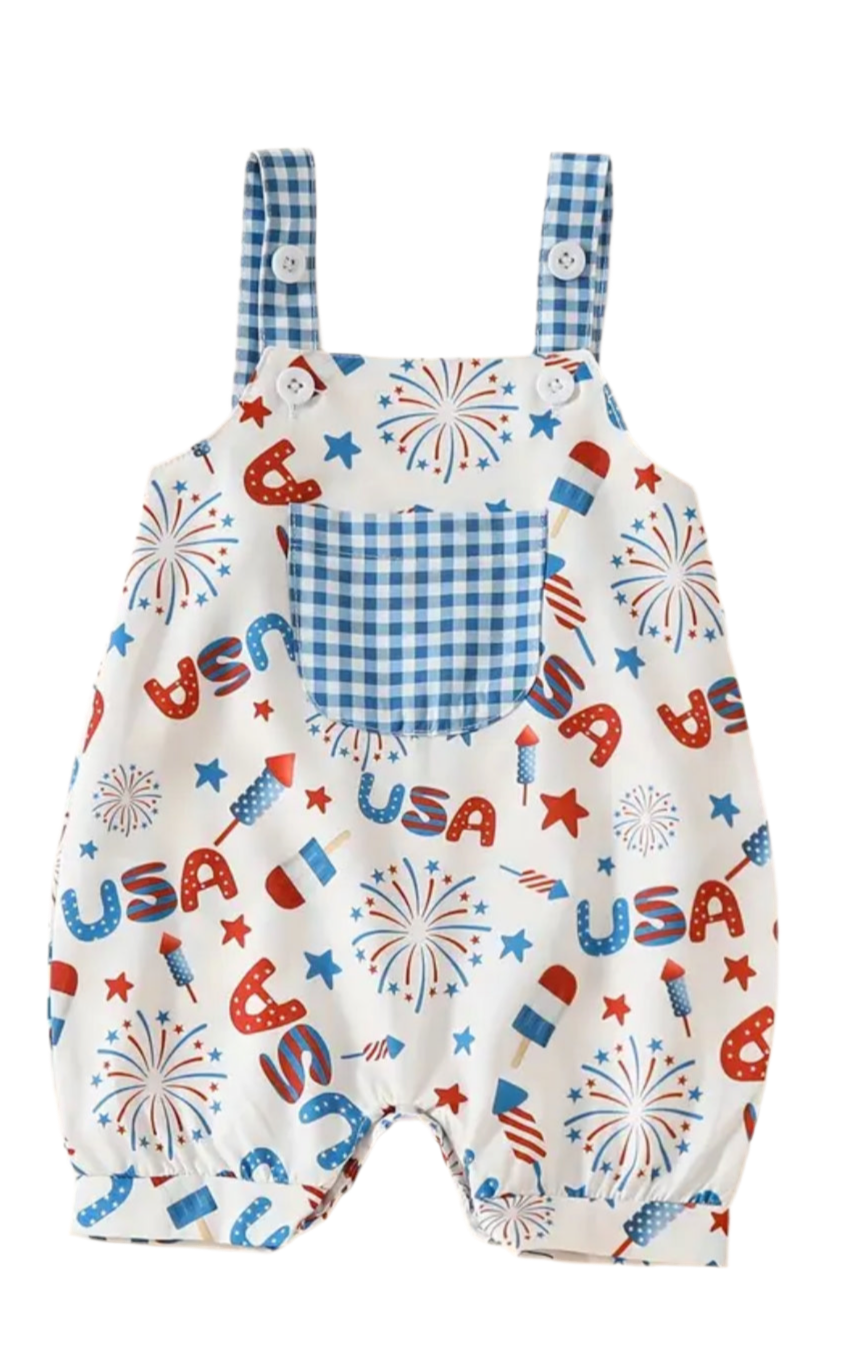 4th Of July Overalls