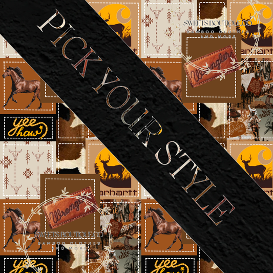 Boys boys patch work