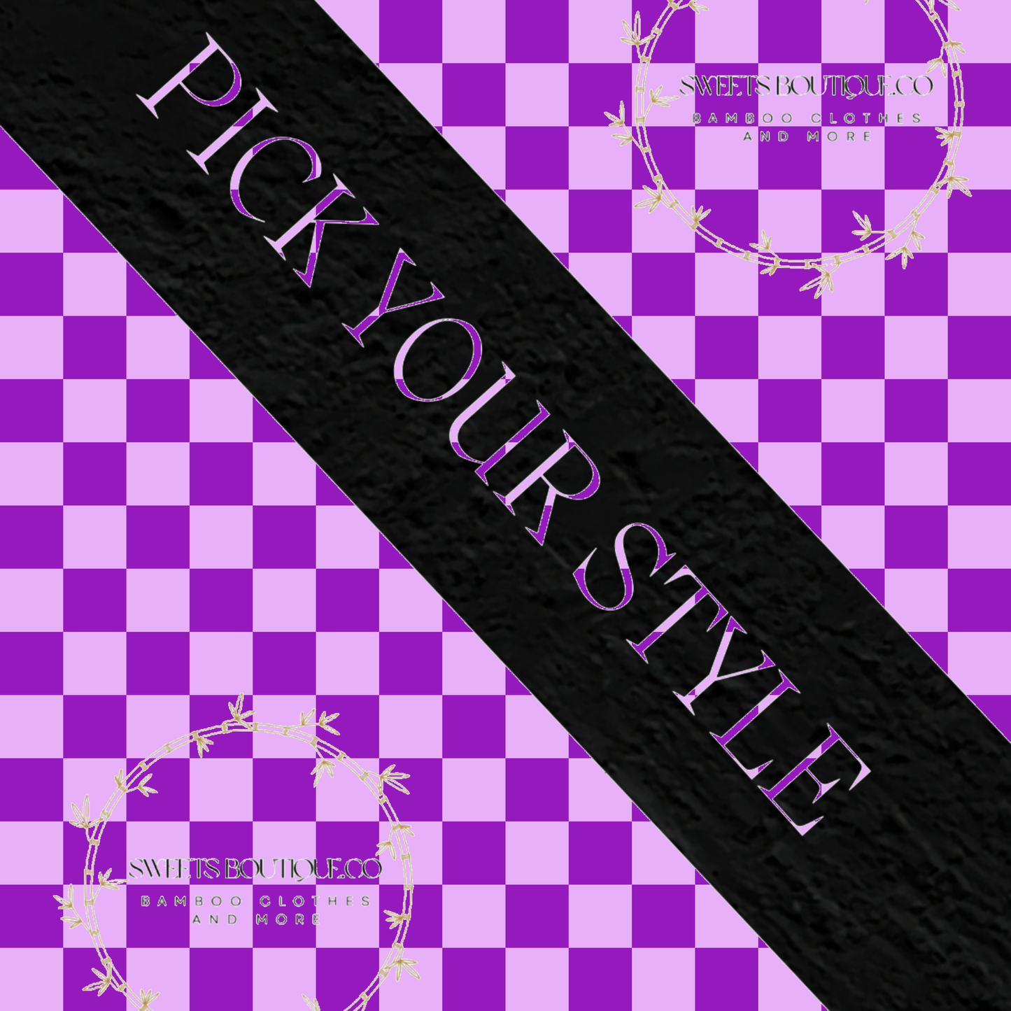 Purple checks