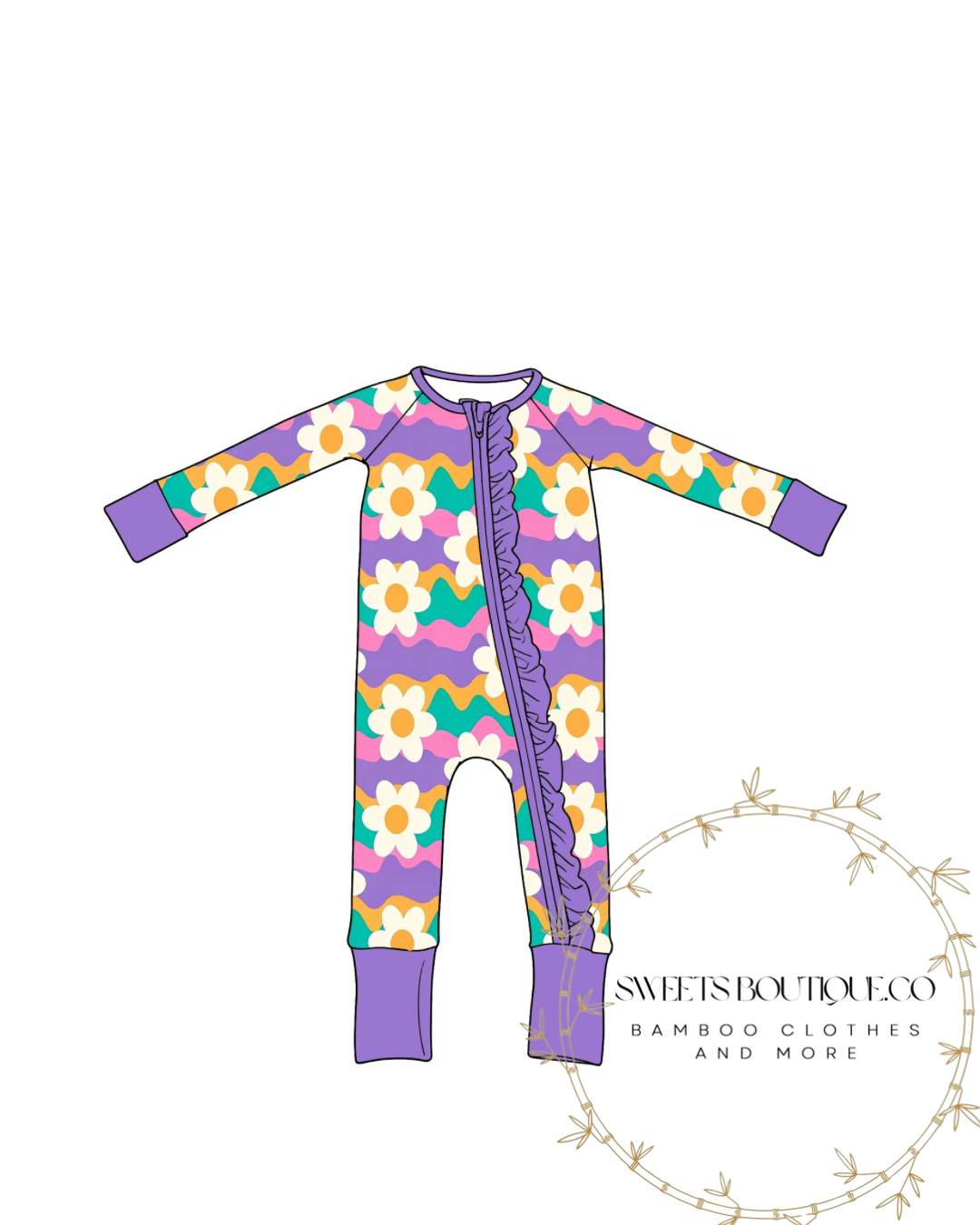 Girl bamboo sets & zippys