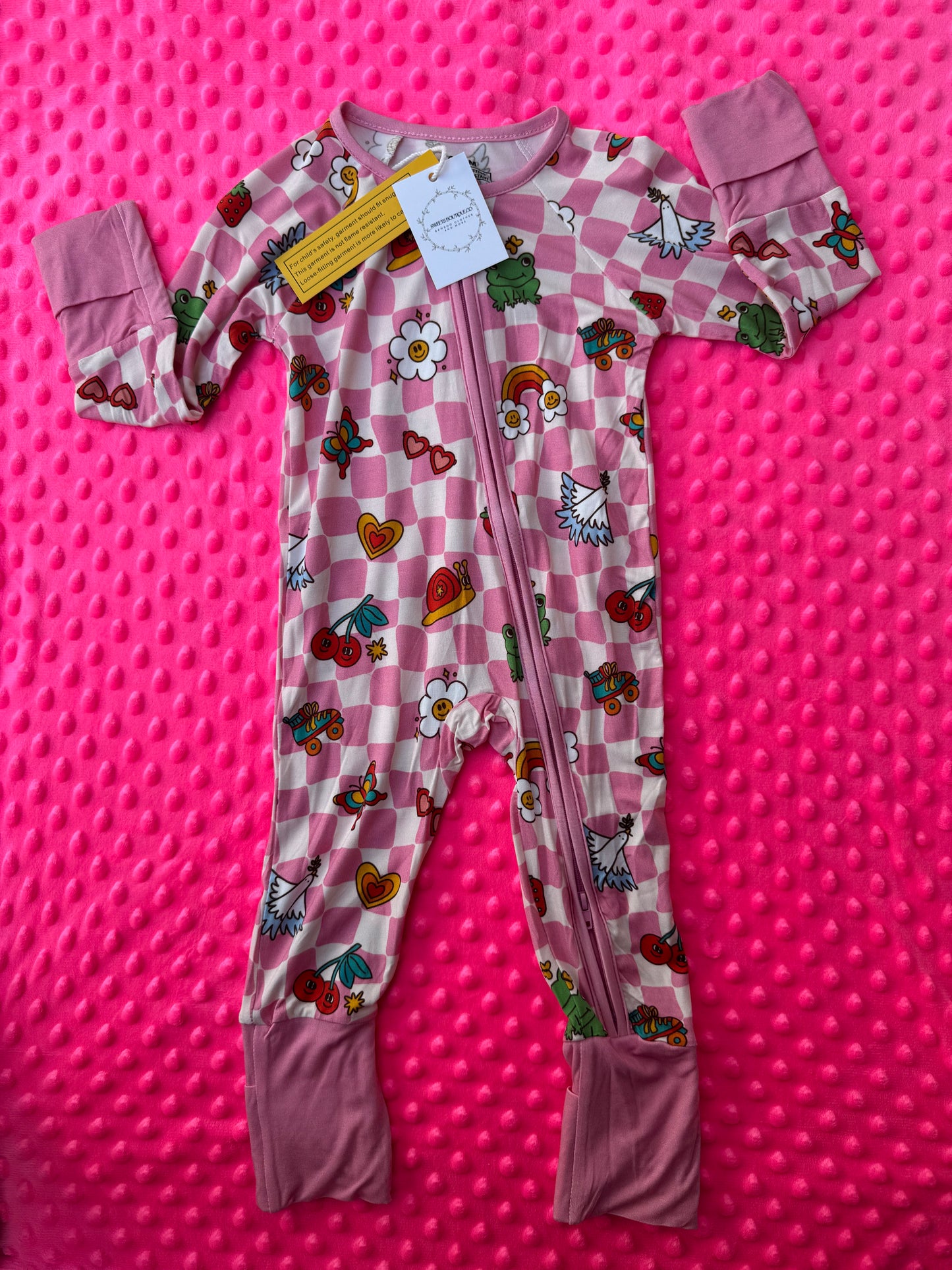 Pink checks