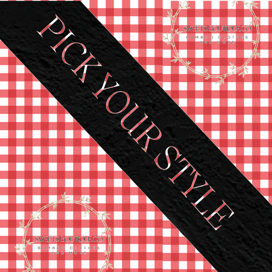 Red plaid ￼
