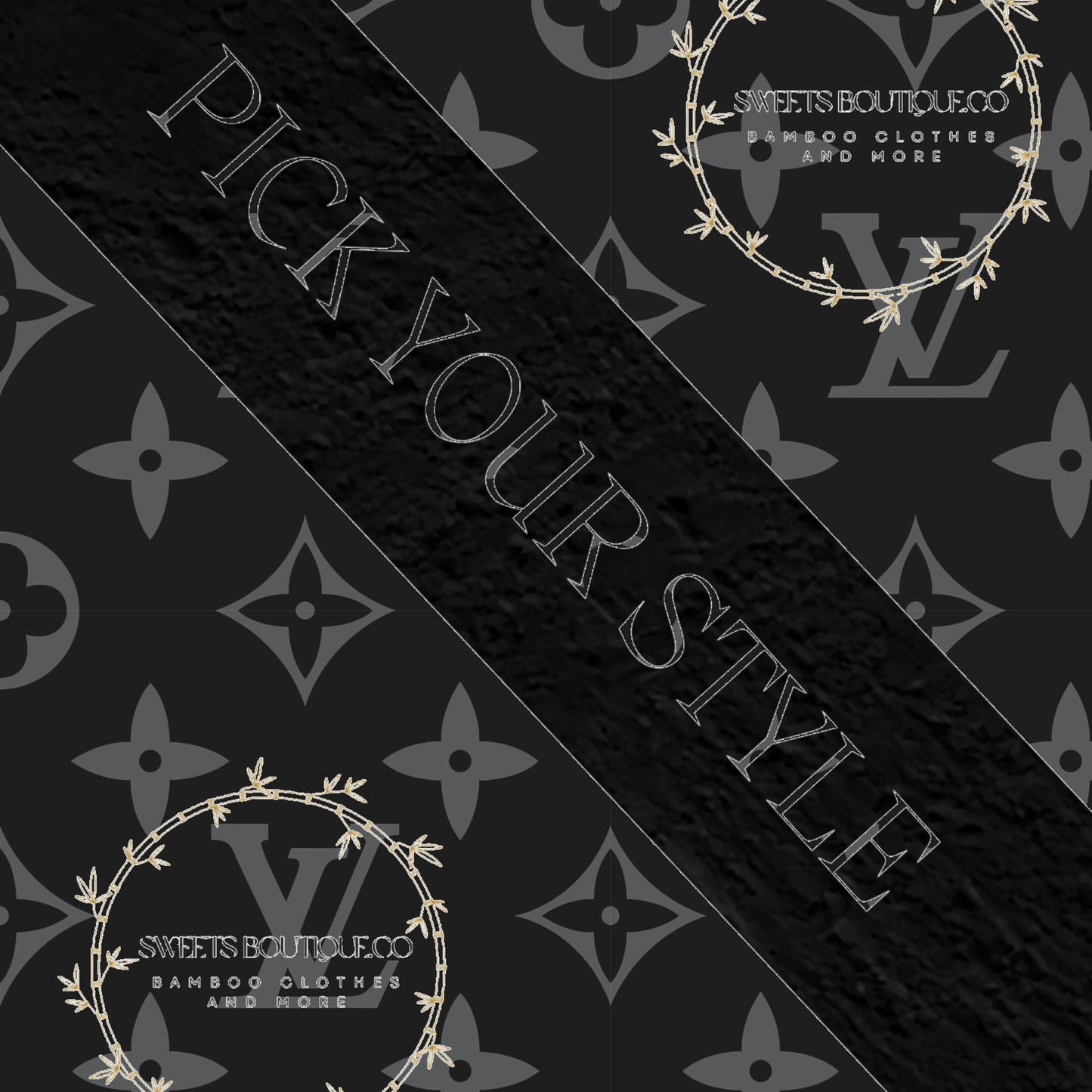 Boujee black and grey