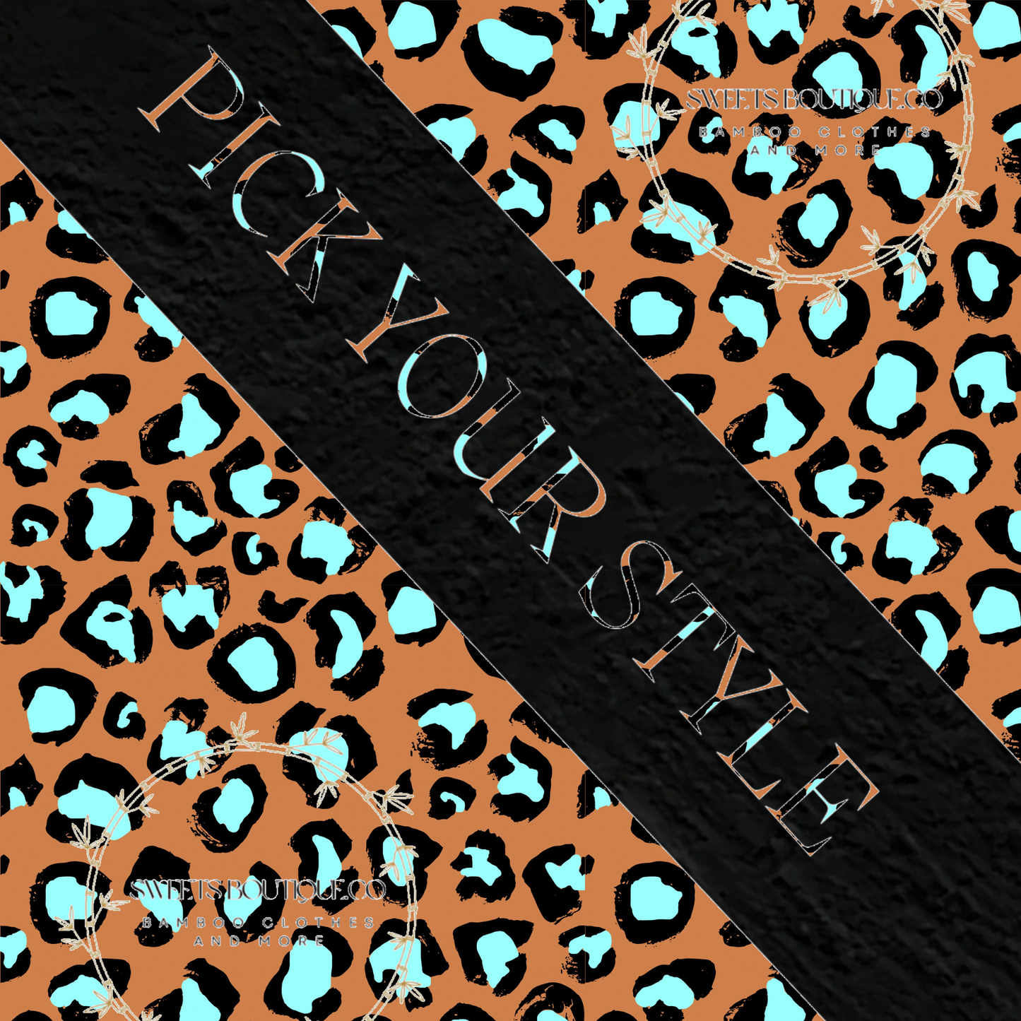 Turquoise cheetah