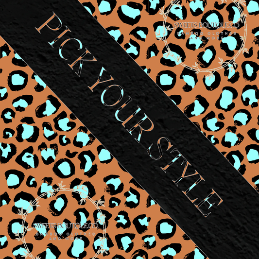 Turquoise cheetah