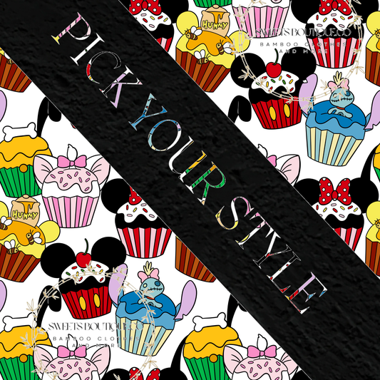 Character cupcakes ￼