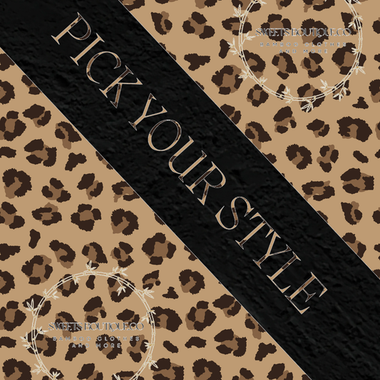 Dark brown cheetah
