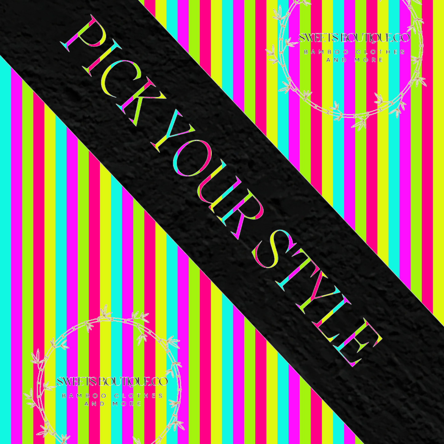 Neon stripes