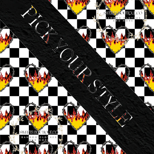 Heart flames checks