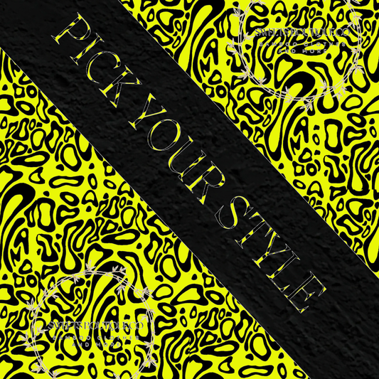 Neon yellow & black