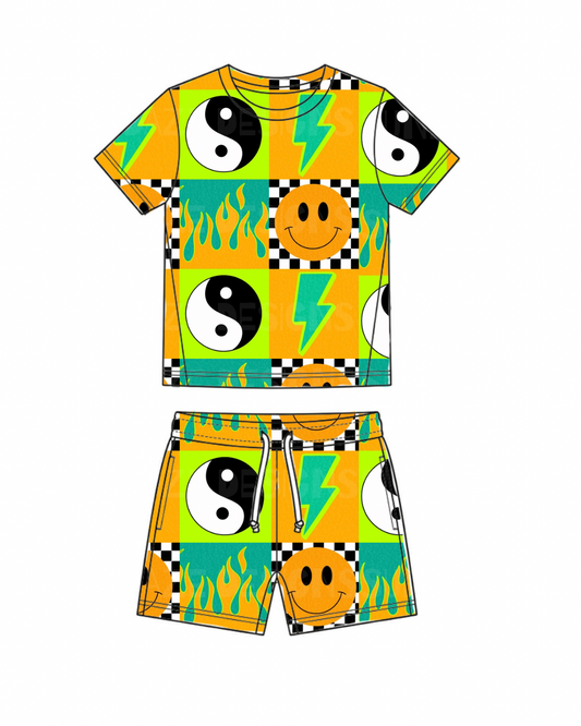 Boys 2 Piece Bamboo Day Wear pre order